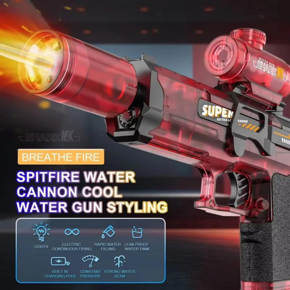 Electric Lighting Water Gun