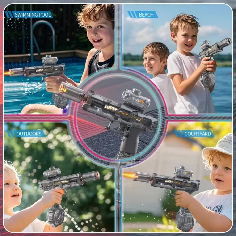 Electric Lighting Water Gun